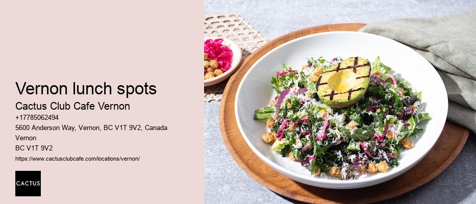 Vernon gourmet dining