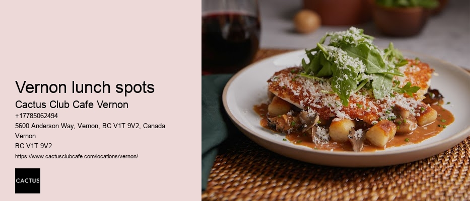 Budget-friendly lunch options in Vernon
