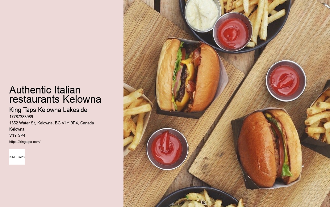 Culinary delights Kelowna
