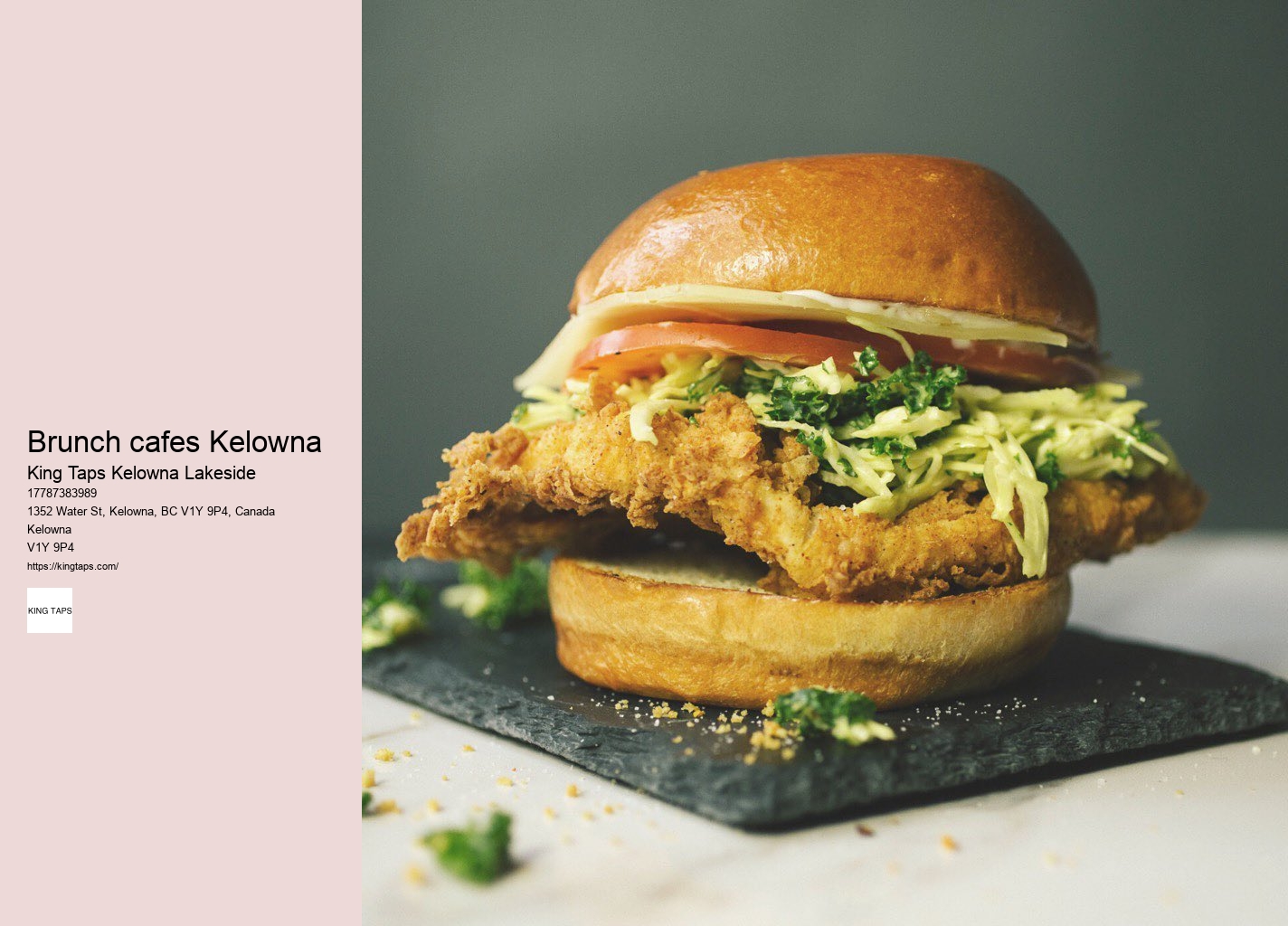 Plant-based dining Kelowna