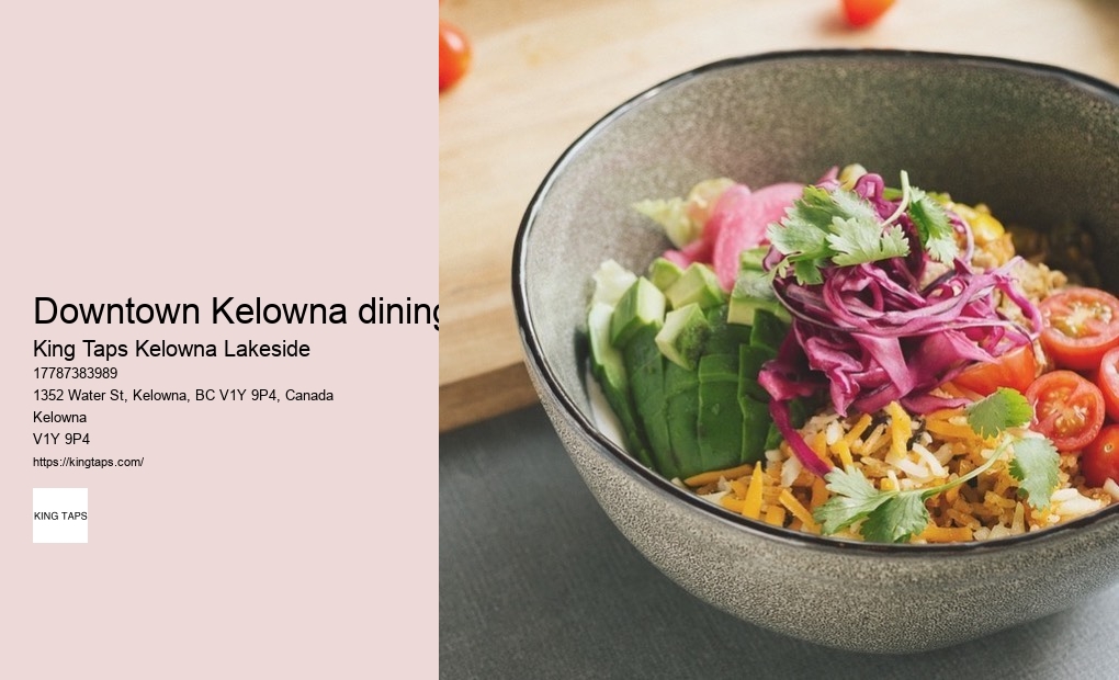 Lakeside dining with steakhouse classics Kelowna