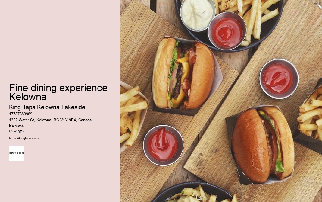 Gastronomic adventure Kelowna