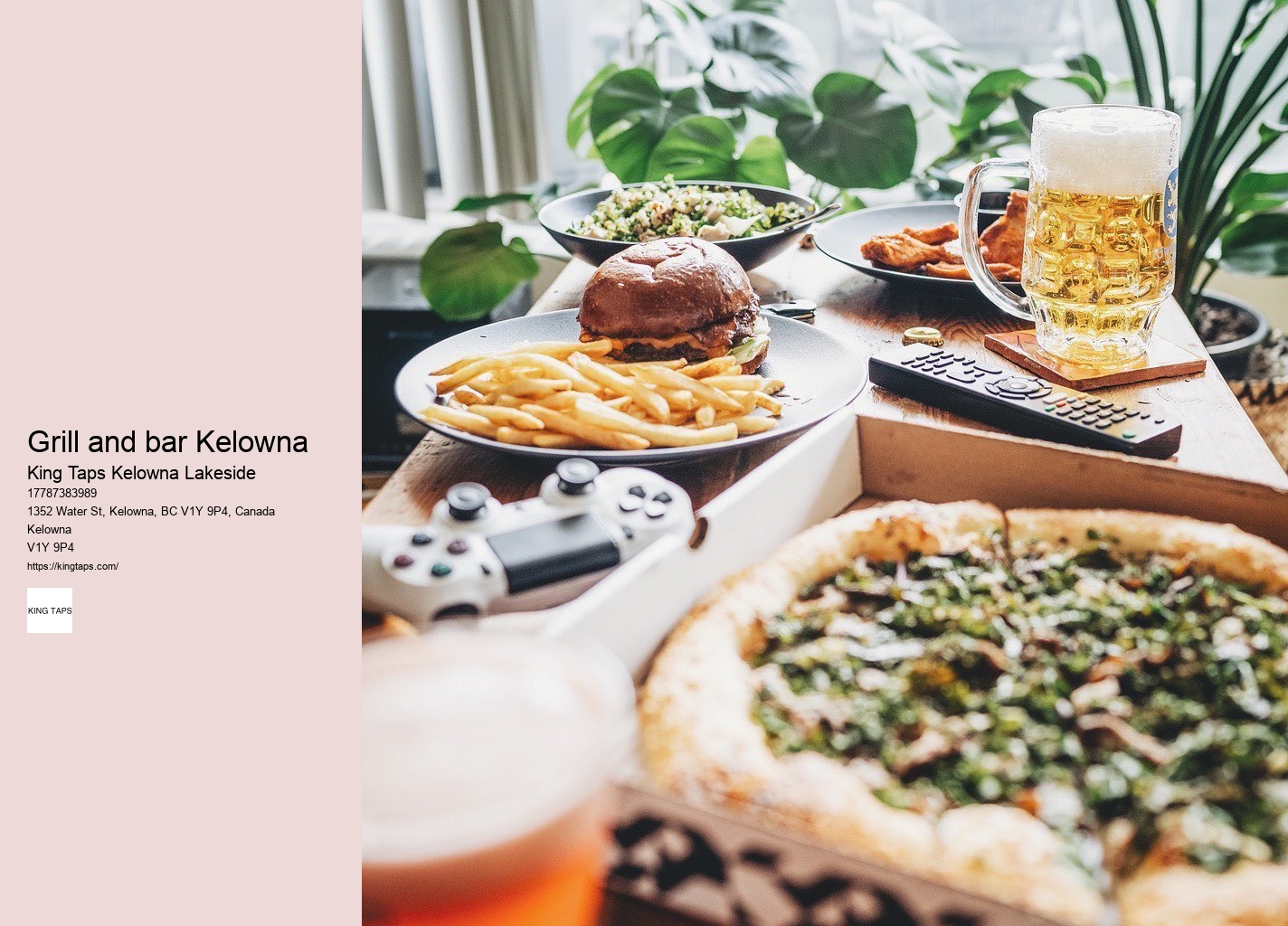 Best downtown Kelowna restaurants