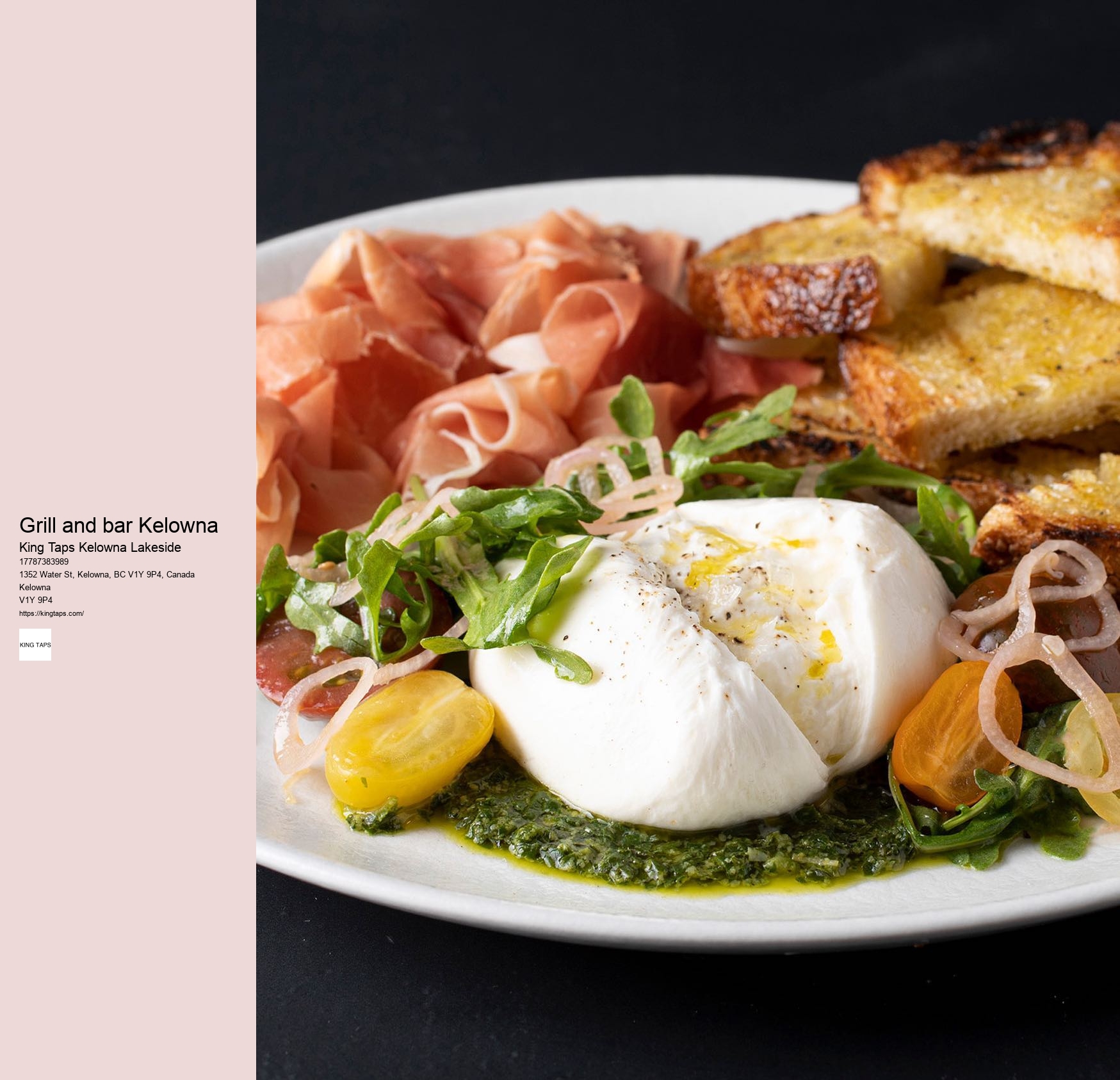 Lakeside dining with sunrise breakfast options Kelowna