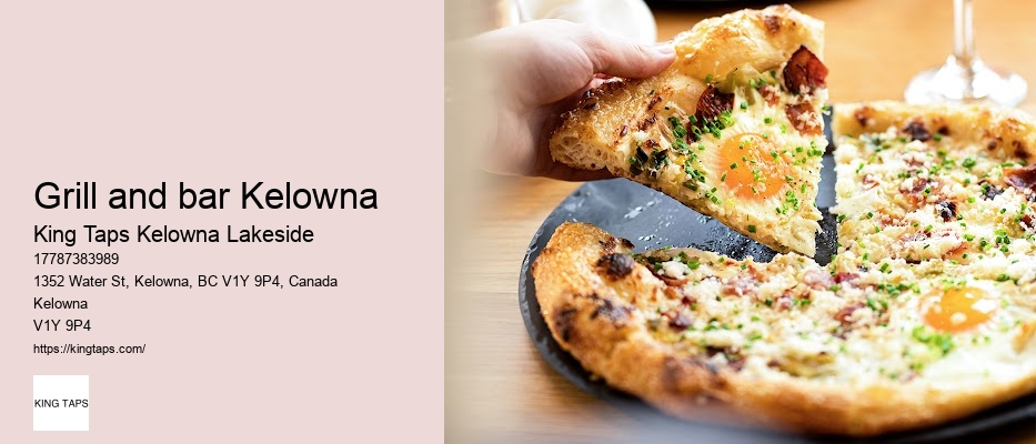 Lakeside dining with group dining packages Kelowna