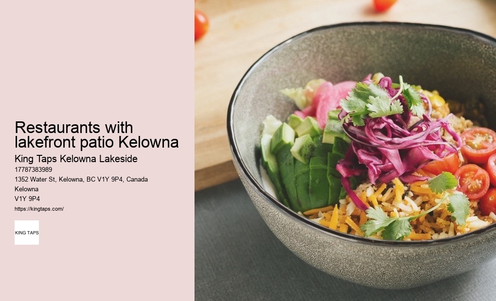 Kelowna waterfront dining deals
