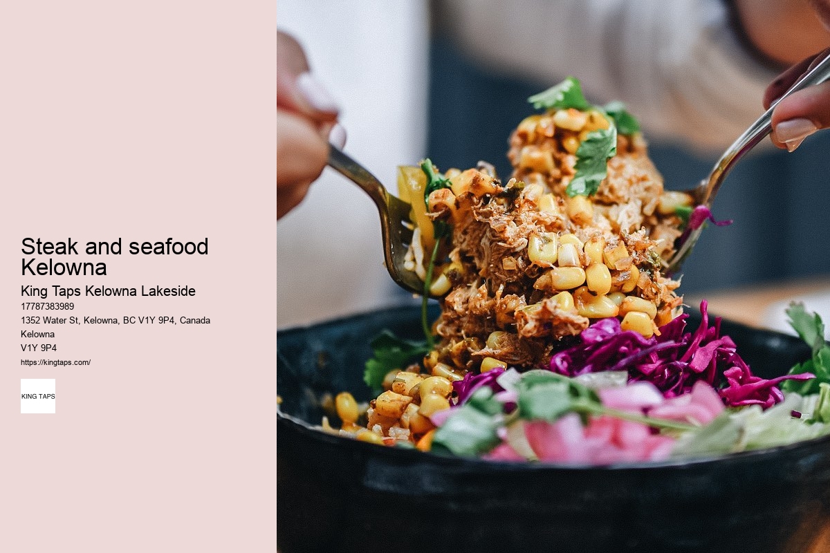 Lakeside dining with weekday dinner specials Kelowna