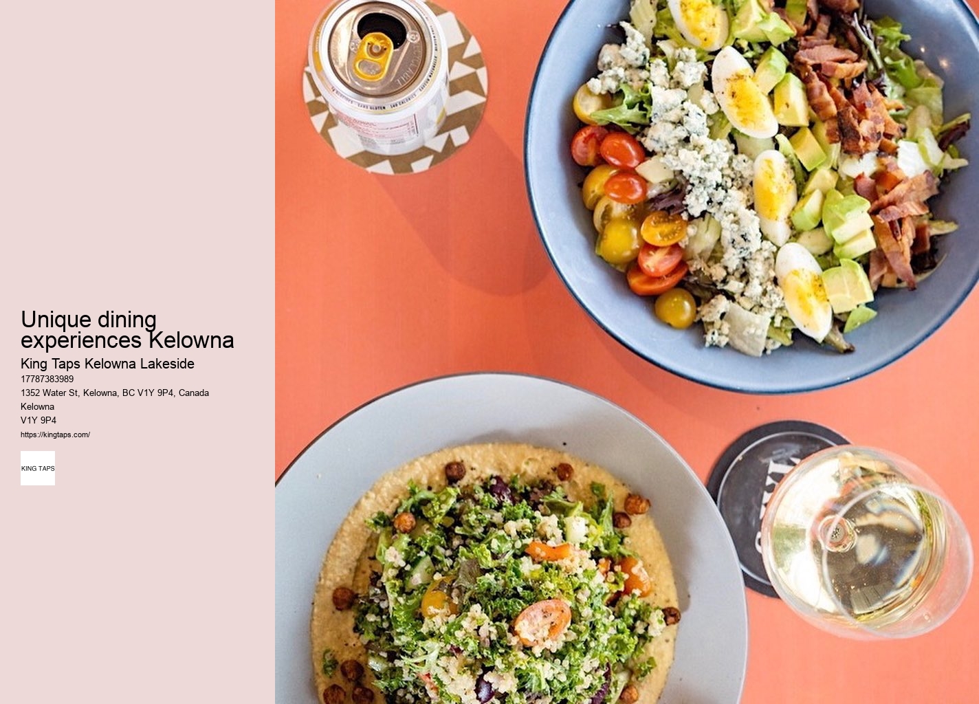Kelowna restaurants near me