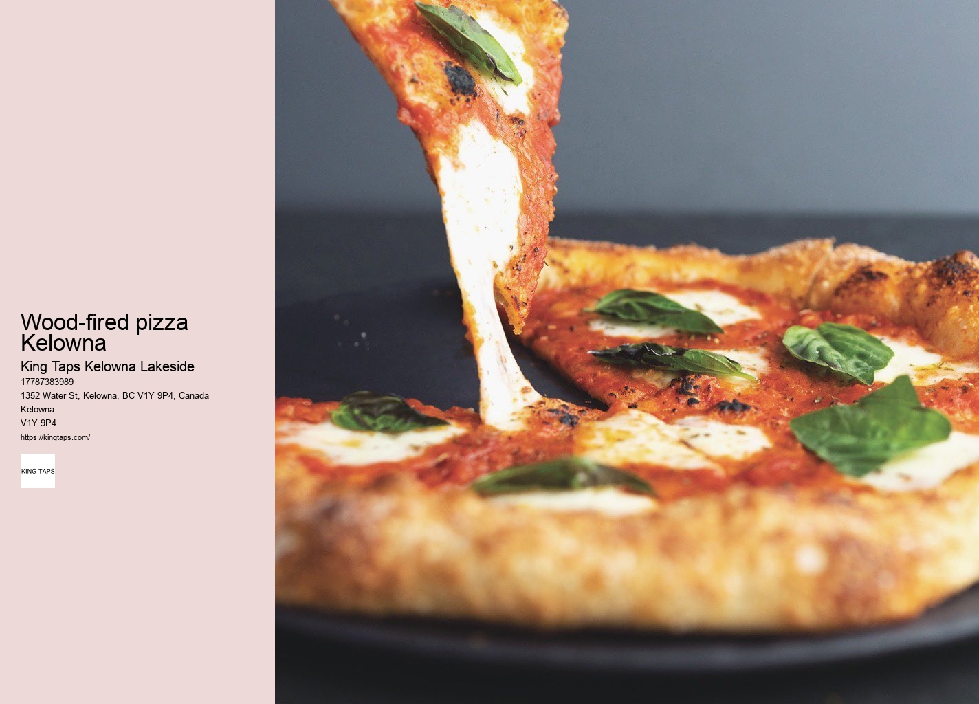 Family-friendly waterfront restaurants Kelowna