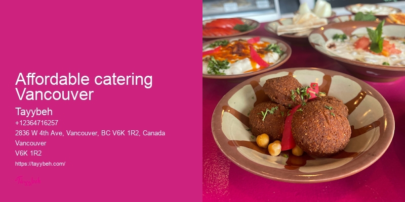 Catering for corporate events Vancouver