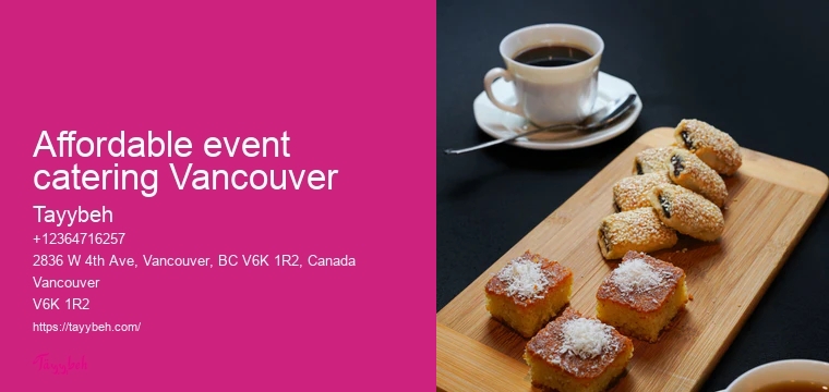 Syrian Pop-Up Dinners Vancouver