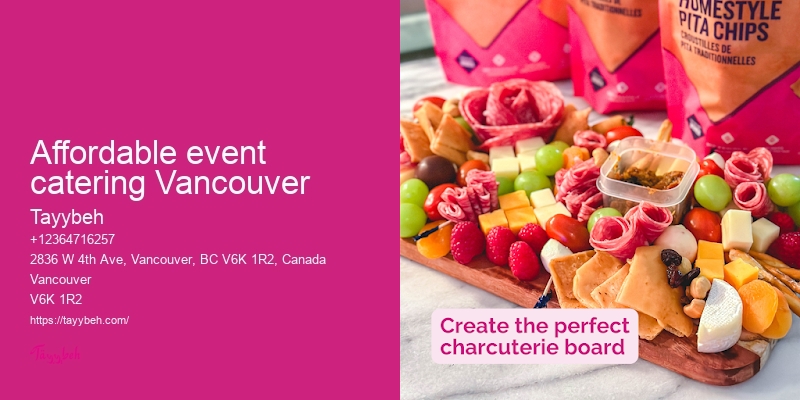 Vancouver BBQ catering