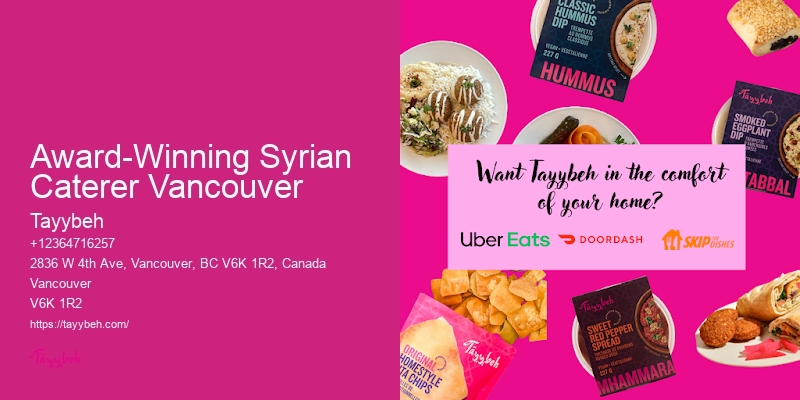 Catering for Business Events Vancouver