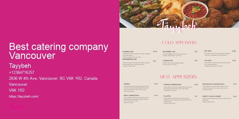 Syrian Buffet Vancouver