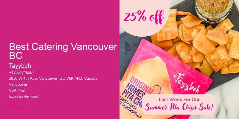 Catering for Private Events Vancouver