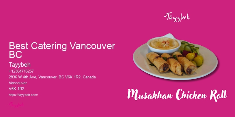 Vancouver halal catering for celebrations