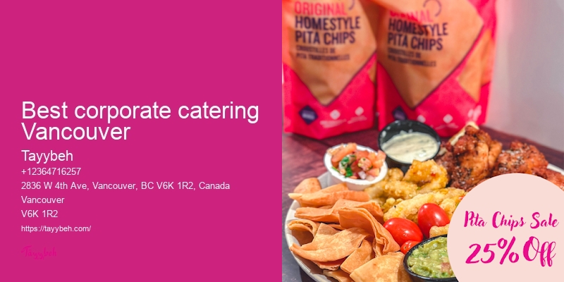 Syrian Catering Vancouver BC