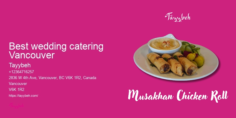 Vancouver gourmet dinner catering