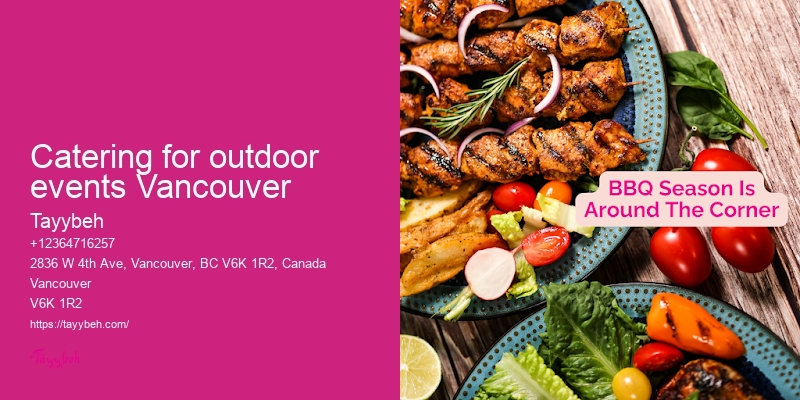 Personalized Catering Solutions Vancouver