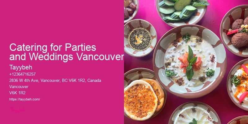 Syrian Event Food Vancouver