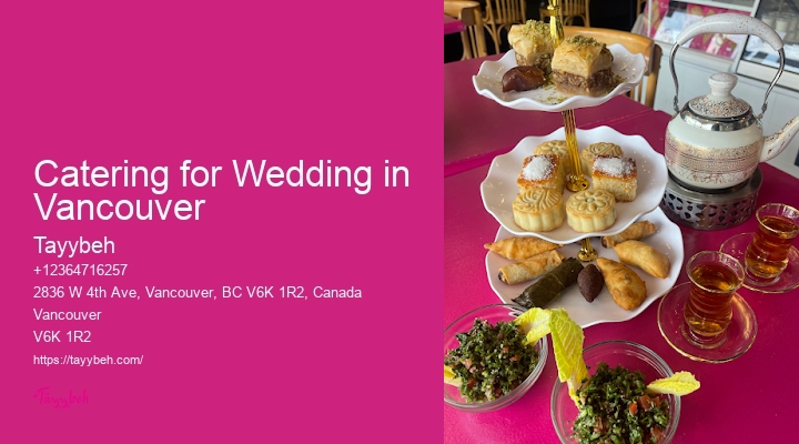 Top Syrian Caterers Vancouver