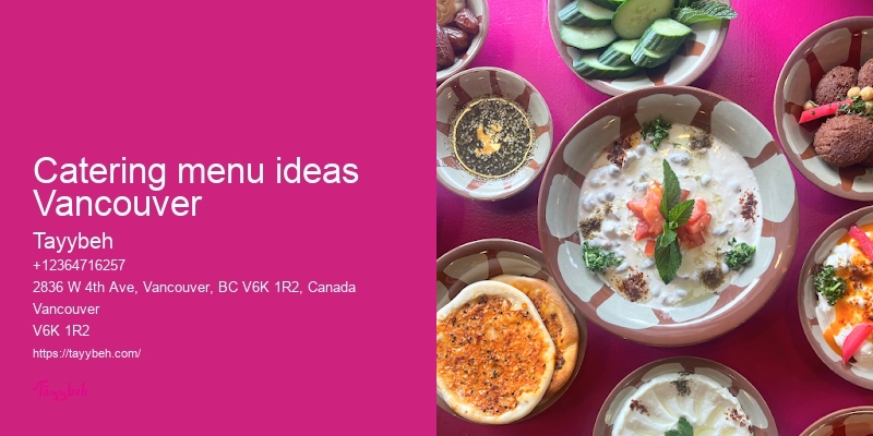 Event catering Vancouver