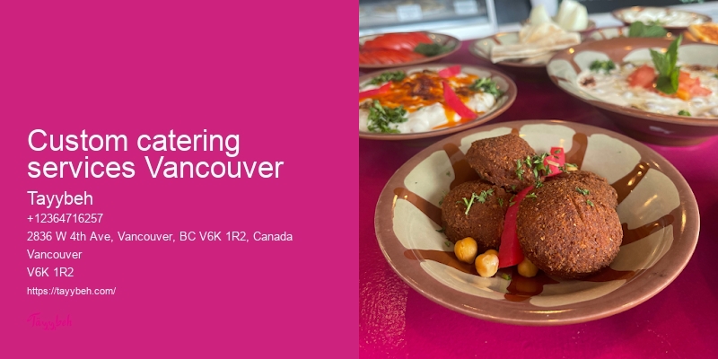 Event Catering Specialists Vancouver