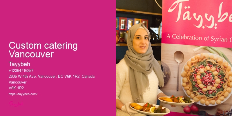 Premium catering Vancouver