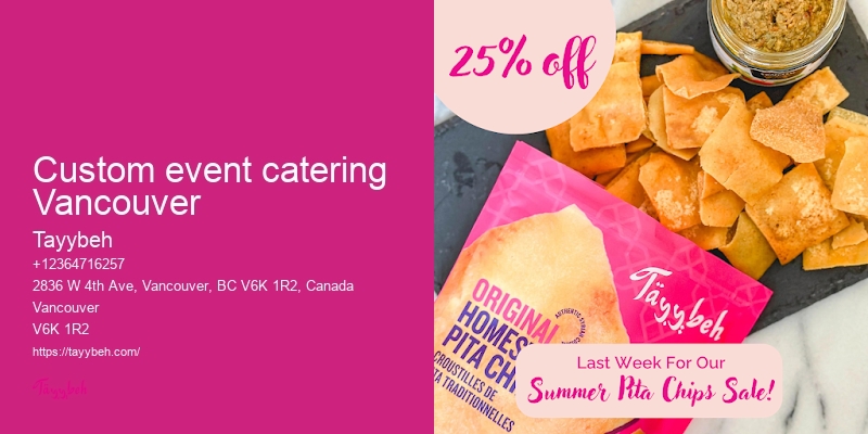 Vancouver catering services