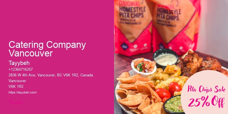Catering for Private Events Vancouver
