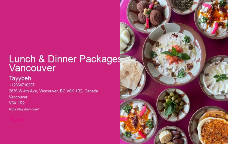 Catering for formal events Vancouver