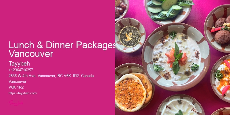 Middle Eastern Food Catering Vancouver