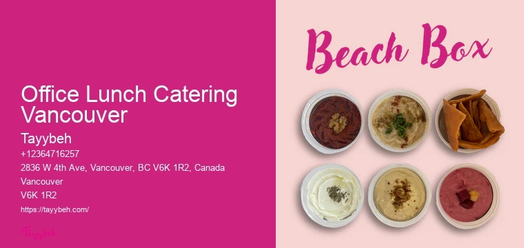 Vancouver top-rated catering companies