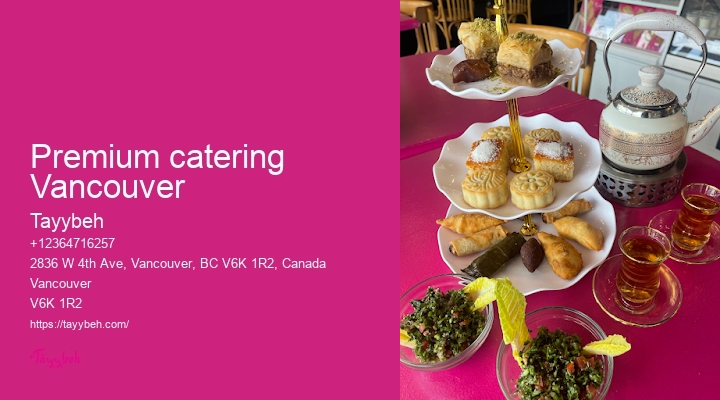 Catering for fundraisers Vancouver