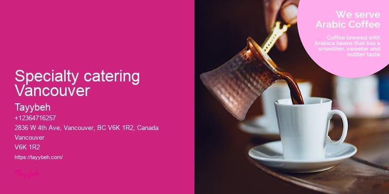 Vancouver buffet catering