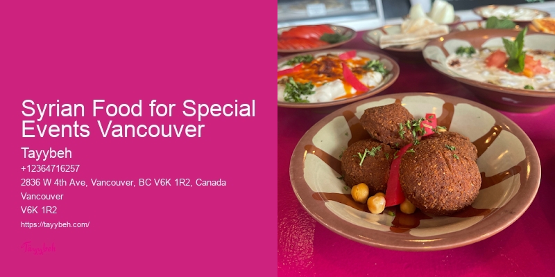 Vancouver catering for upscale events