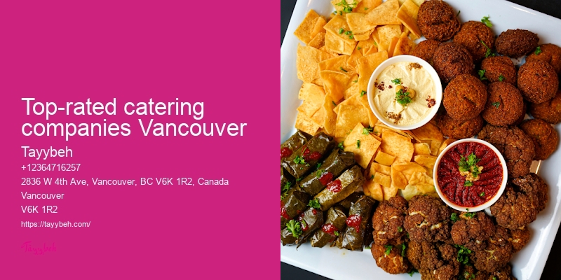 Vancouver catering services near me