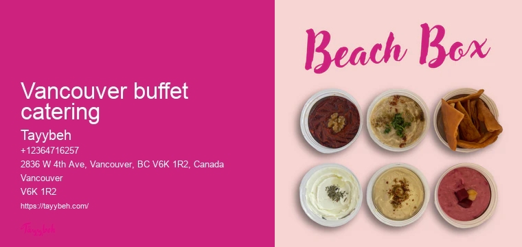 Customizable catering Vancouver
