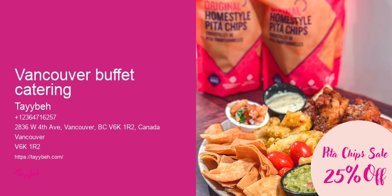 Full-Service Syrian Catering Vancouver