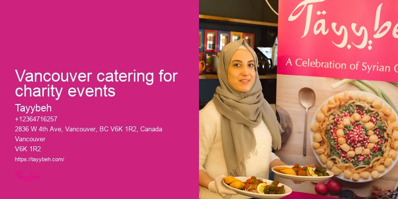 Vancouver catering for workshops