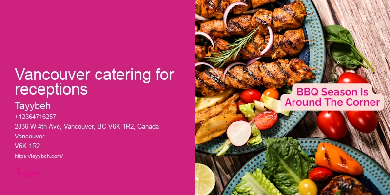 Customized Catering Services Vancouver