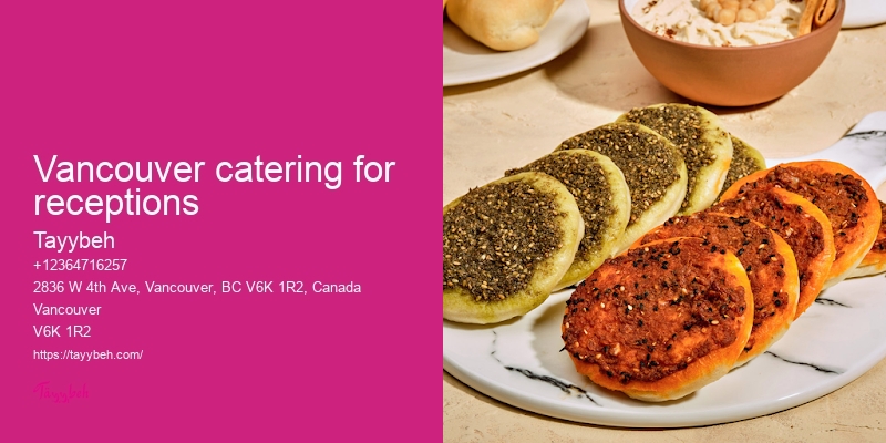 Vancouver event catering experts