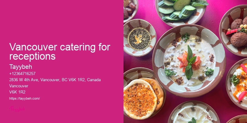 Best Syrian Caterers Vancouver