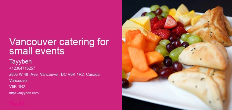 Vancouver BBQ catering