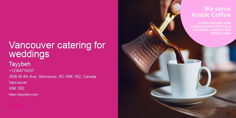 Gourmet Syrian Catering Vancouver