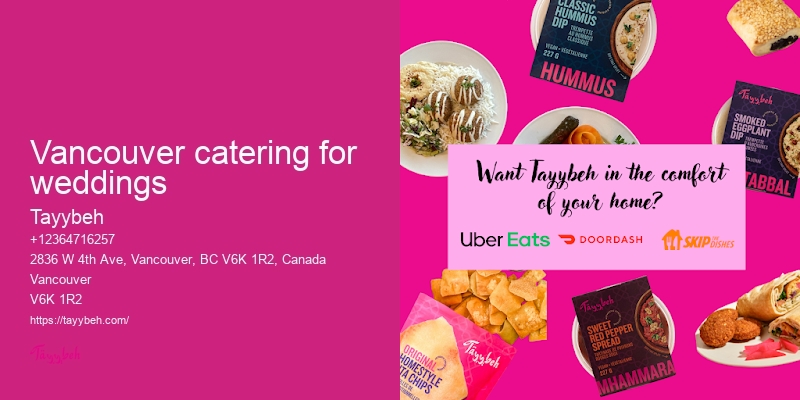 Vancouver halal catering for parties