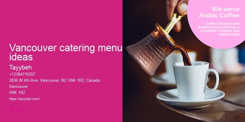 Vancouver catering for company events