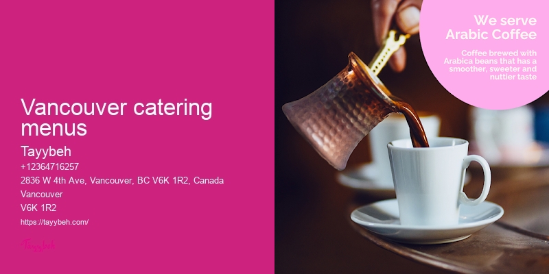 Authentic Middle Eastern Catering Vancouver