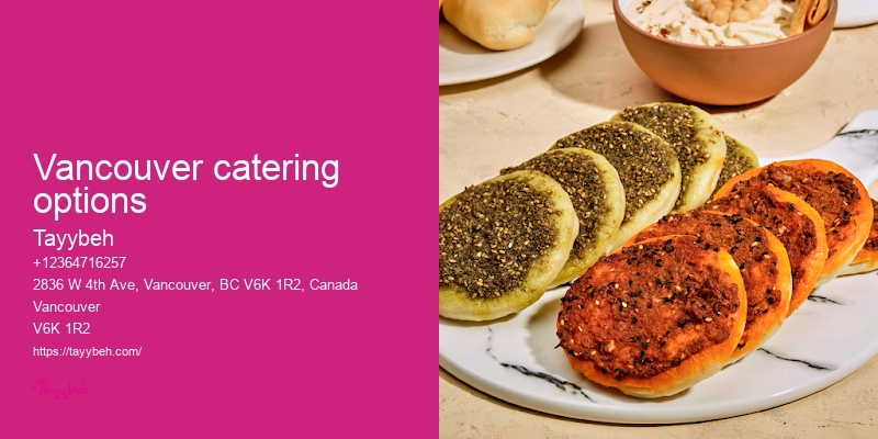 Top-rated catering companies Vancouver