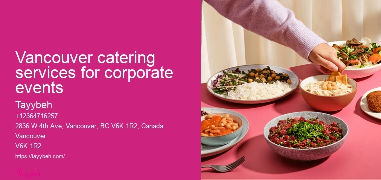 Syrian Food Services Vancouver